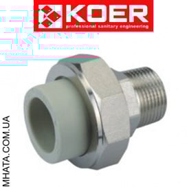 KOER Американка із зовнішнім різьбленням d63*2"н, Чехія