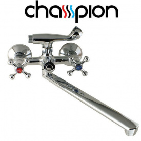 Змішувач для ванни довгий ніс Champion Smes Euro (Chr-140)