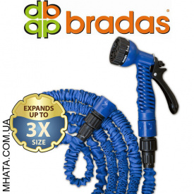 Шланг для полива BRADAS Trick Hose Blue 1/2 5-15 м