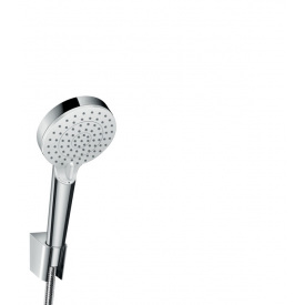Crometta Vario Душевой набор 1,60 м белый хром HANSGROHE 26692400