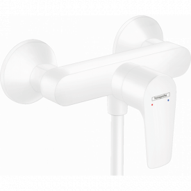 Смеситель для душа Hansgrohe TALIS E однорычажный ВМ цвет покрытия белый матовый 71760700