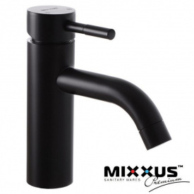 Смеситель для умывальника MIXXUS Sus-001B Black (Chr-001-B), Польша (нержавеющая сталь)
