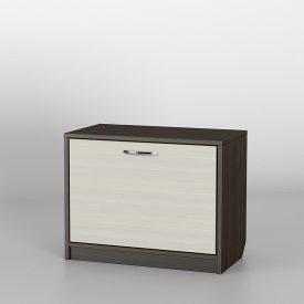 Тумба для обуви Тиса Мебель ТО-120 Венге Молочный