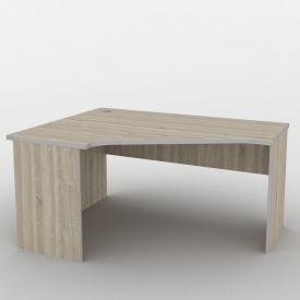 Письменный стол Тиса Мебель СМ-2/3 Ш.-1600мм Г.-1200мм Дуб сонома