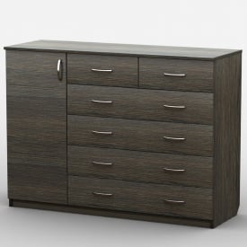 Комод Тиса Мебель АКМ-45/2 Венге