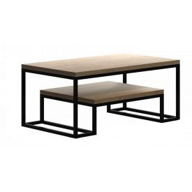 Кофейный журнальный столик в стиле LOFT (NS-465)