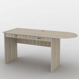 Письменный стол Тиса Мебель СМ-17/1 Ш.-1600мм Г.-600мм Дуб сонома