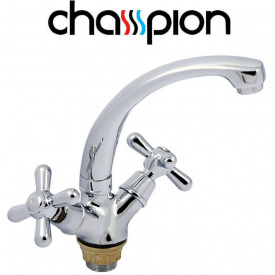 Смеситель для умывальника на гайке Champion Dominox (Chr-272)