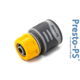 Коннектор прорезиненный 1/2-5/8 для шланга Presto-PS 4111T