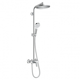 Crometta S 240 1jet Showerpipe Душова система з одноважільного змішувачем хром HANSGROHE 27269000