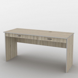 Письменный стол Тиса Мебель СМ-21/3 Ш.-1600мм Г.-600мм Дуб сонома