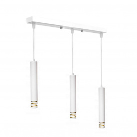 Светильник подвесной на три плафона в виде трубок NL 3622-3W MSK Electric