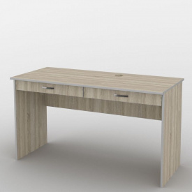 Письменный стол Тиса Мебель СМ-21/2 Ш.-1400мм Г.-600мм Дуб сонома