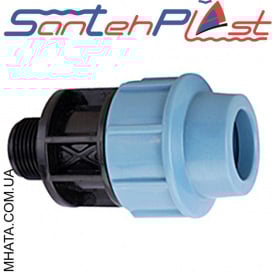 Santehplast Муфта із зовнішнім різьбленням 90*2н"
