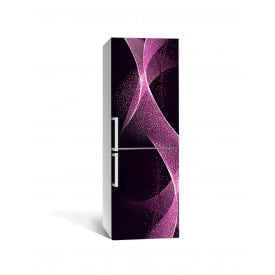 Наклейка на холодильник Zatarga «Невидимые звуки» 650х2000 мм виниловая 3Д наклейка декор на кухню