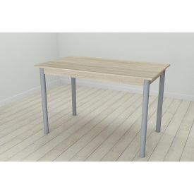 Стол кухонный Ferrum-decor Бенита 75x120x70 Серый ДСП Сонома 16мм (BEN0053)