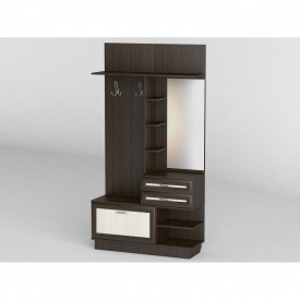 Прихожая Тиса Мебель-28 Венге Молочный