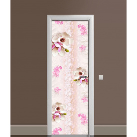 Наклейка на дверь Zatarga «Дорога нежности» 650х2000 мм виниловая 3Д наклейка декор самоклеящаяся