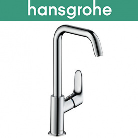 Змішувач Hansgrohe 31609000 для умивальника FOCUS 240 з донним клапаном