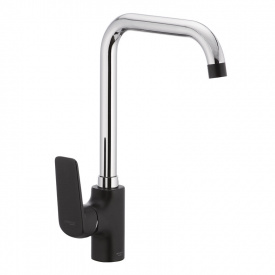 Смеситель для кухни MIXXUS OREGON 014-G Черный (MX0009)