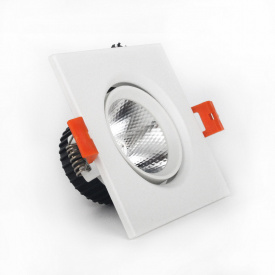 ElectroHouse LED Светильник потолочный белый 5W угол поворота 45° 4100K