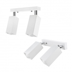 Светильник в стиле лофт с поворотным механизмом SQ 1105-2 W MSK Electric