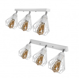 Светильник в стиле лофт с поворотным механизмом NL 5381-3 W MSK Electric