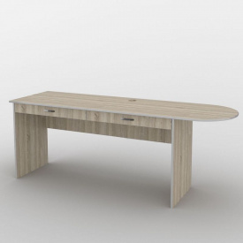 Письменный стол Тиса Мебель СМ-17/3 Ш.-2000мм Г.-600мм Дуб сонома