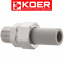 KOER Разборное соединение с наружной резьбой d25*3/4"н, Чехия Суми