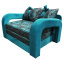 Малютка диванчик Ribeka Барби Бирюзовый (09M01) Кропивницкий