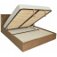Кровать Richman Бристоль 120 х 190 см Missoni 004 С подъемным механизмом и нишей для белья Светло-коричневая Луцьк