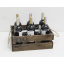 Підставка для вина Холодна ковка Прованс Ящик на 6 пляшок коричневий Івано-Франківськ