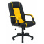 Офисное кресло руководителя Richman Челси Флай 2230-2240 Пластик Рич М2 AnyFix Желто-Черное Чернигов