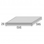 Плитка для тераси Aquaviva Granito Gray 595x595x20 мм Рівне