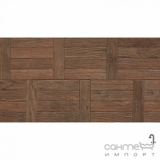 Керамогранитная мозаика 28x53 Atlas Concorde Axi Treccia Dark Oak