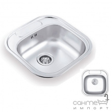 Кухонна мийка Ukinox Comfort COL 480.480 GT 6K L - лайнен