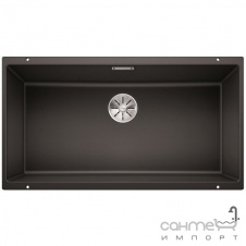 Гранитная кухонная мойка Blanco Subline 800-U 523148 серый беж