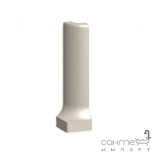 Плитка плінтус кутовий зовнішній RAKO Taurus Color TSERB010 10 S Super White
