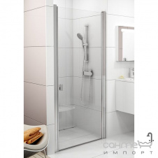 Душові двері Ravak Chrome CSD1-80 полірованний алюміній/прозоре 0QV40C00Z1