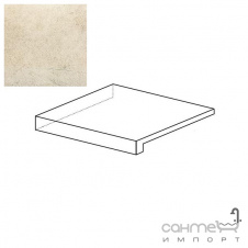 Плитка керамічна східець FAP DESERT BEIGE SCALINO ANGOLARE fKLD (під камінь)