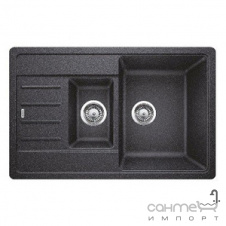 Гранитная кухонная мойка на полторы чаши с сушкой Blanco Legra 6S Compact 521307 кофе