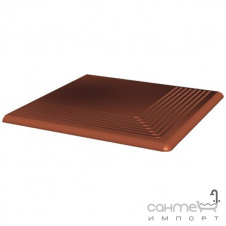Плитка Paradyz Cloud Rosa Duro stopnica ryflowane narozna 30х30