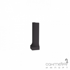 Бухта плінтус - зовнішній кут 2,3x8 RAKO Taurus Color 19 S Black TSERH019