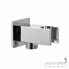 Шлангове під'єднування з утримувачем для душу Fiore Accessori 35 PMS0 02 хром