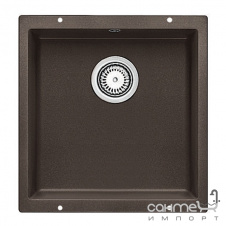 Гранитная кухонная мойка Blanco Silgranit Rotan 400-U 521337 кофе