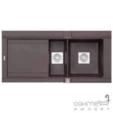 Кухонна мийка Longran Geo 1.5 B Sahara Beige R правобічна
