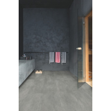 Вініловий підлогу Quick-Step Ambient Click AMCL40051 Бетон Темно-сірий