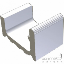 Переливной желоб Wiesbaden 19,5x30 RAKO POOL White XPP51023