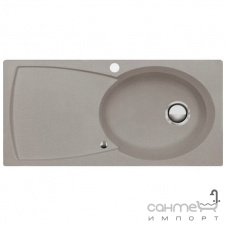 Кухонна мийка Longran Ellipse 1.0 B Bermuda Sand R правобічна