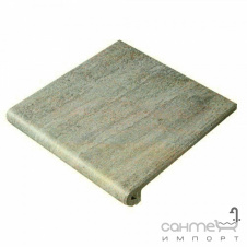 Клінкерна плитка ступінь 33x33 Gres de Aragon Columbia Peldano Ref. 24-33 Aguamarina сіро-блакитна